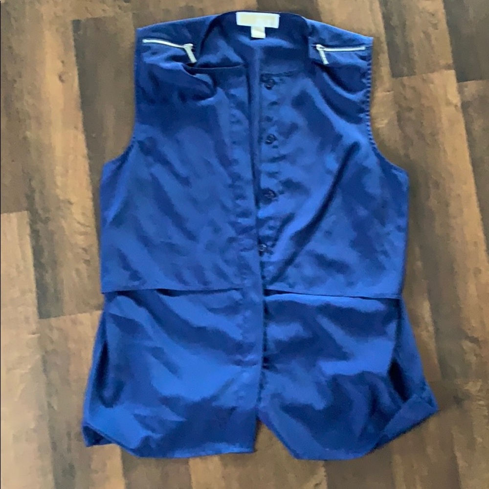 Michael kors royal blue top